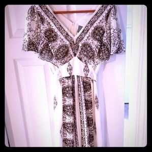 Rabbit Designs Back-tie Flare Dress Sz 6